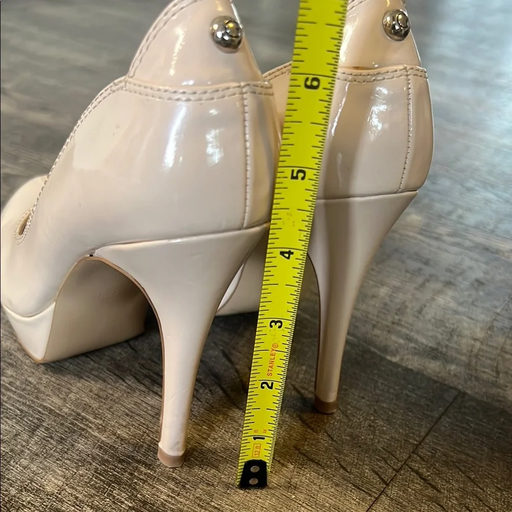 Guess Cream Stiletto Heels with Platform - Picture 5 of 6